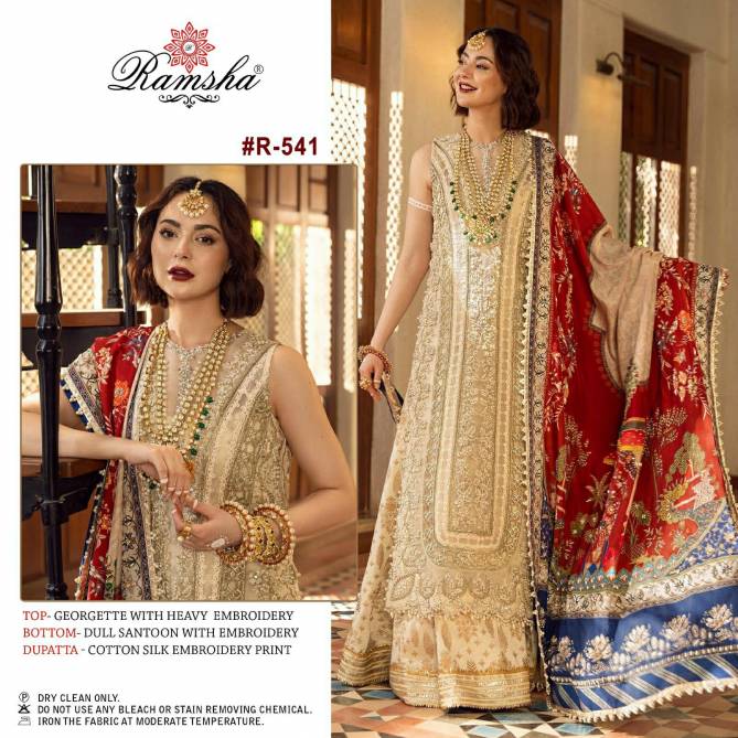 Ramsha R 541 Pakistani Suit Catalog